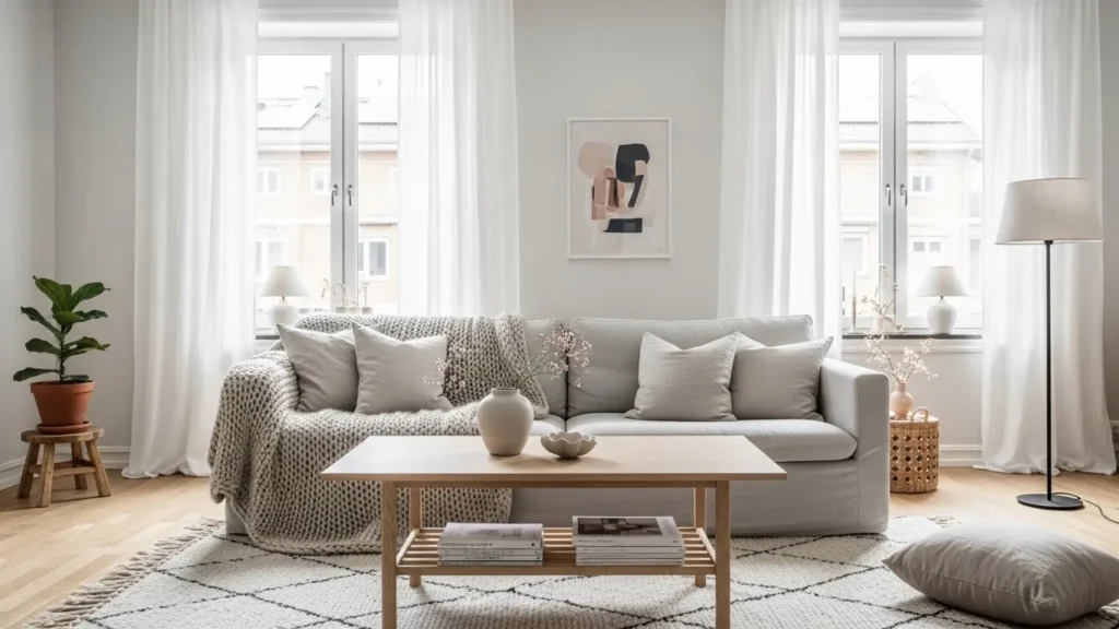 Slik designer du en koselig stue med få grep Slik skaper du en koselig stue med få grep