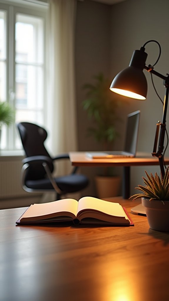adjustable desk lamps enhance productivity