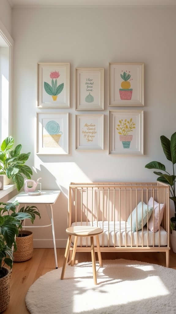 art and inspiration wall