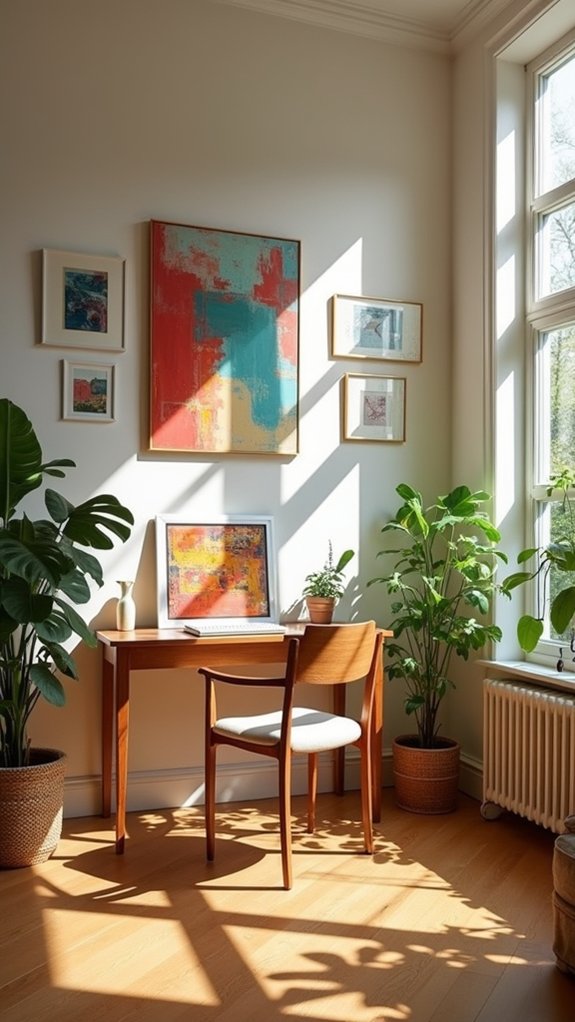 artistic workspace inspiration boost