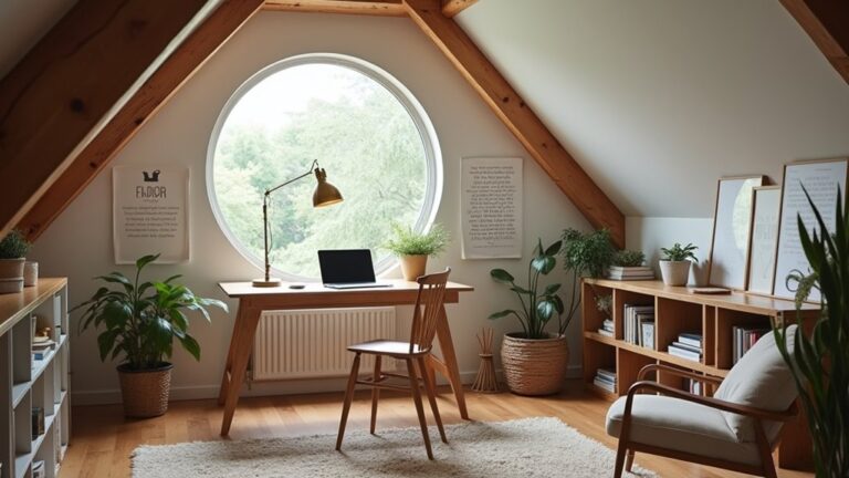 attic office transformation ideas