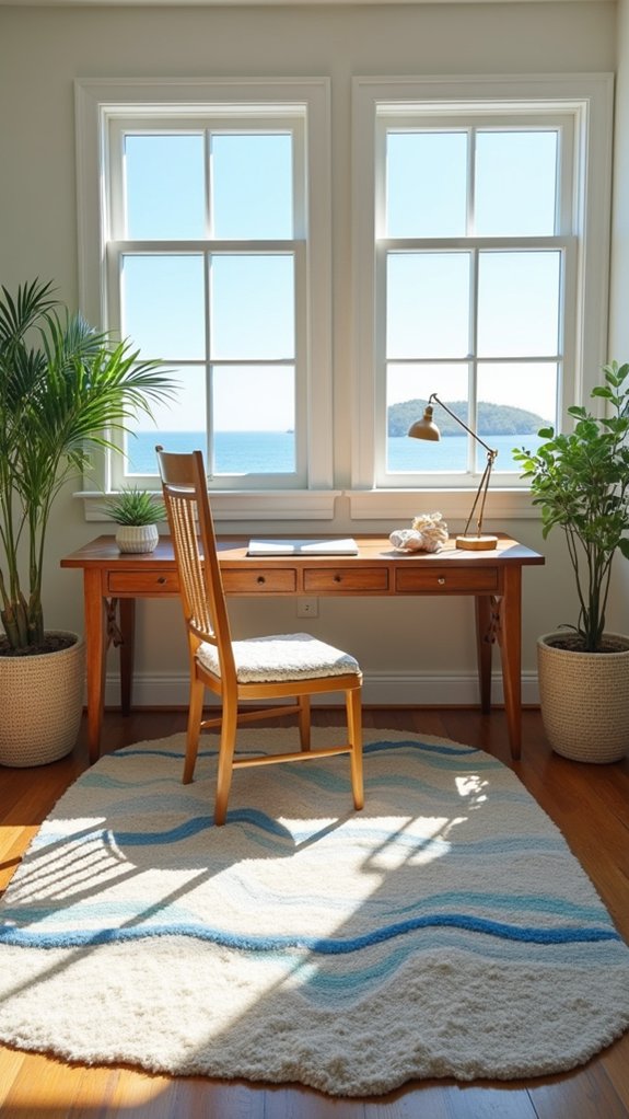 beach inspired office atmosphere