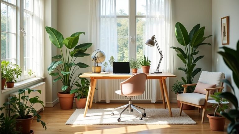 bright and airy workspaces