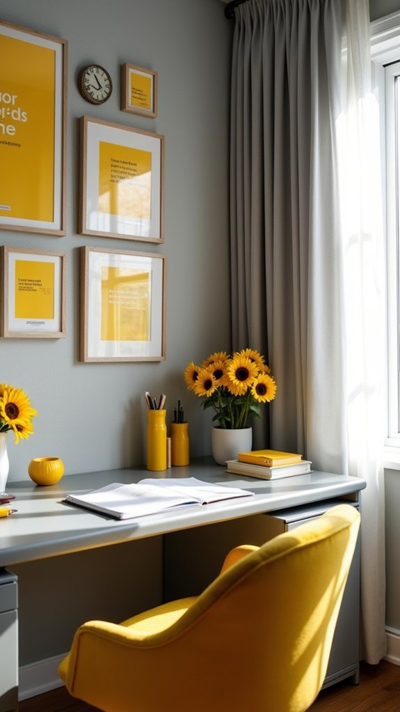 brighten office with quotes