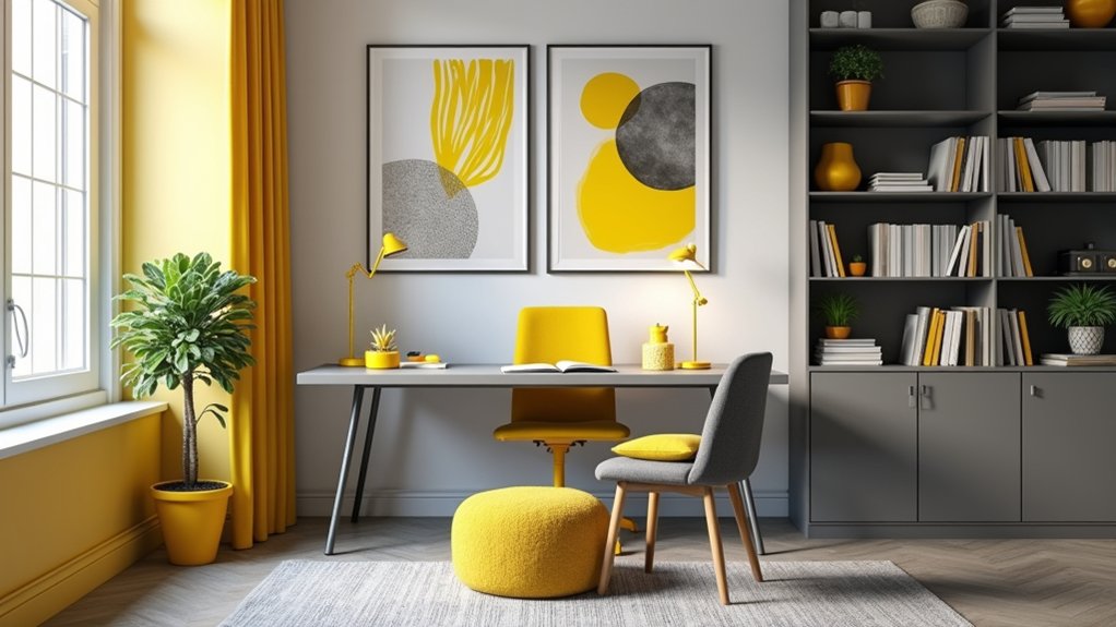 brighten up office decor