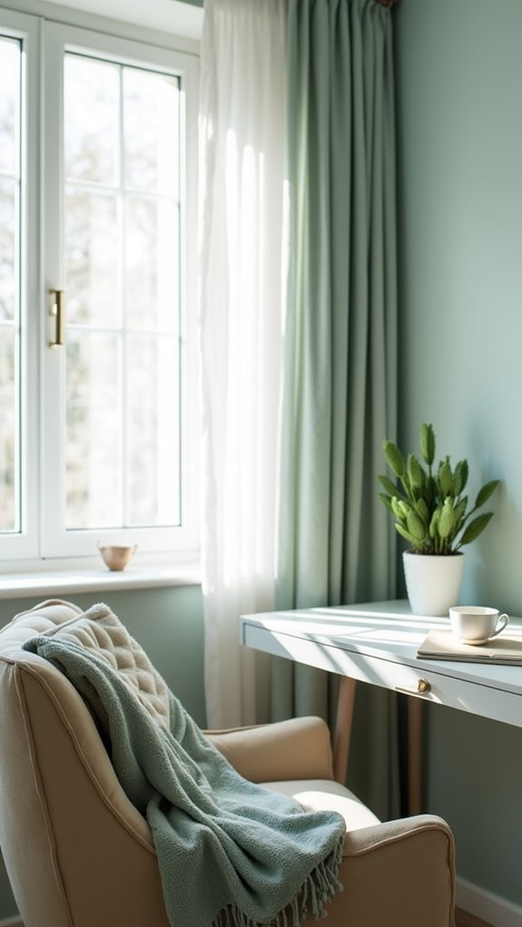 calming colors enhance productivity