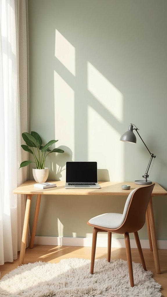 calming neutral color gradient