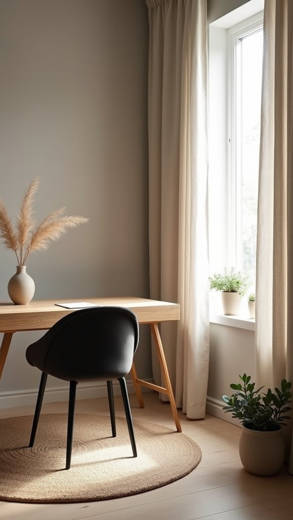 calming neutral color palette