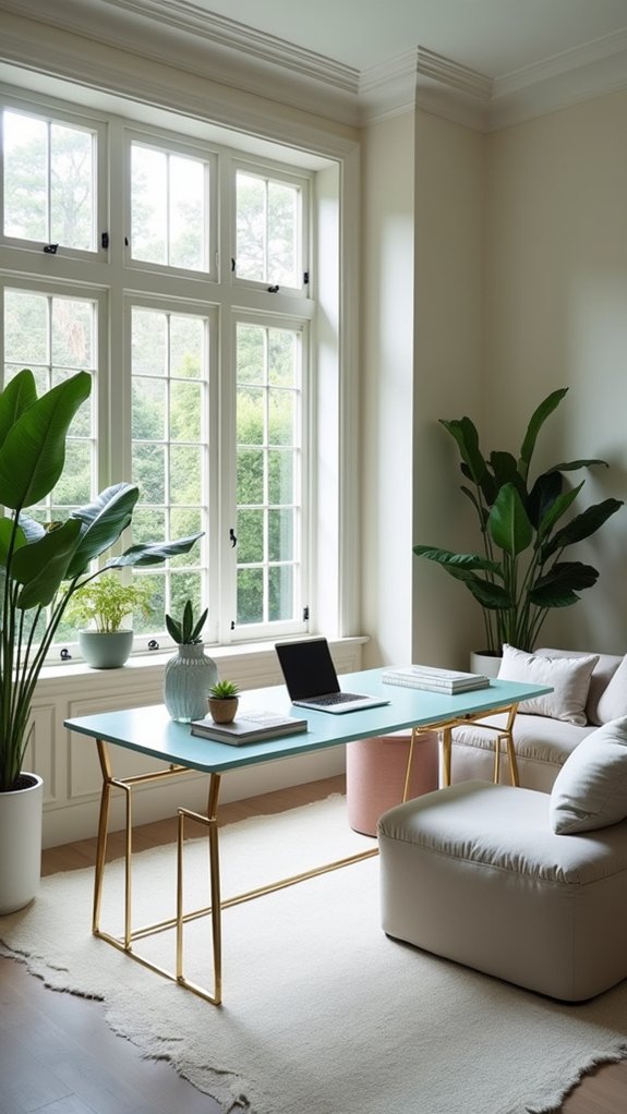 calming office color scheme