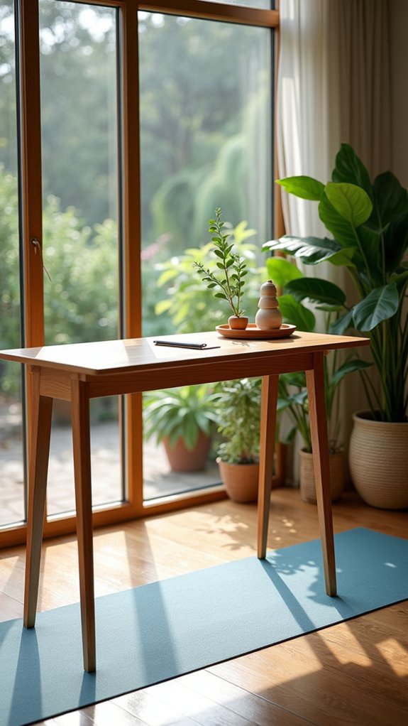 calming workspace zen retreat