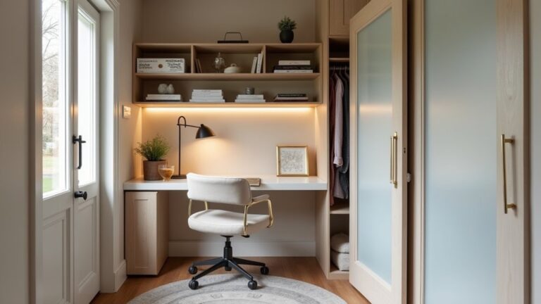 chic closet workspace transformations