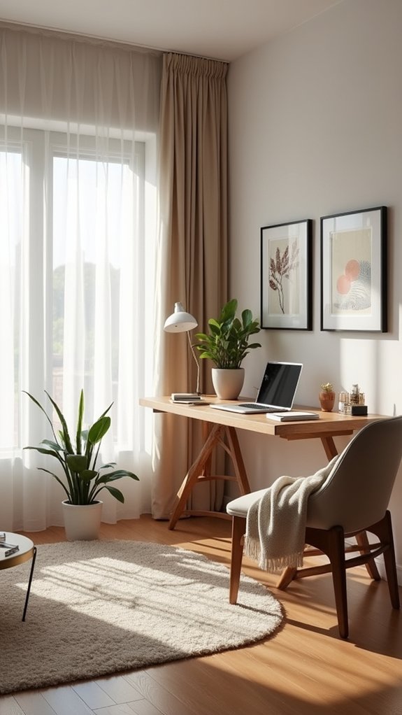 chic ladder desk design