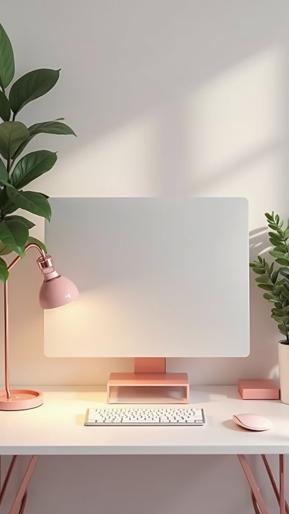 chic organized workspace upgrade