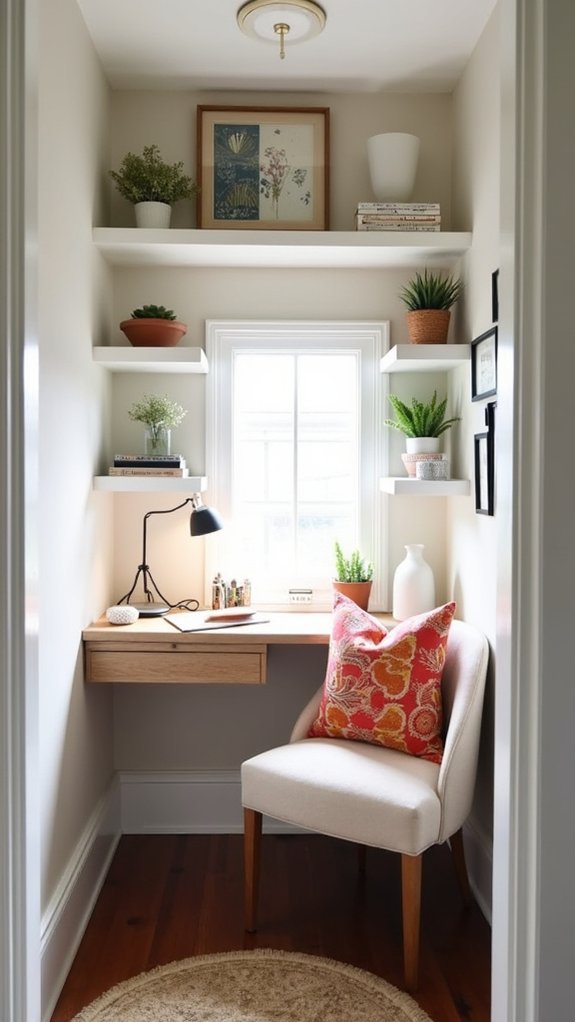 closet home office transformation