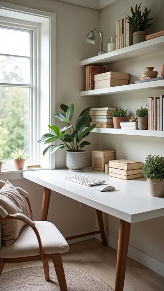 clutter free functional workspace essential