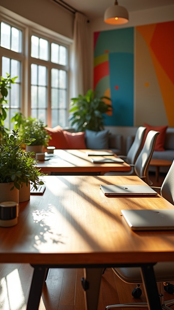 collaborative open workspace design