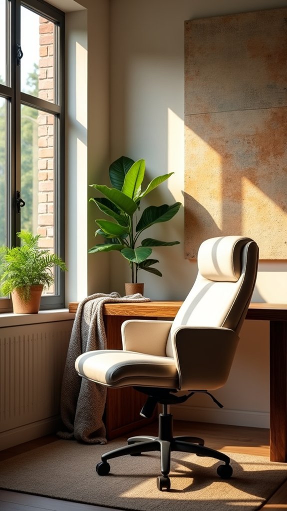 comfortable furniture enhances productivity