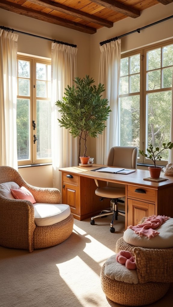 comfortable mediterranean seating options