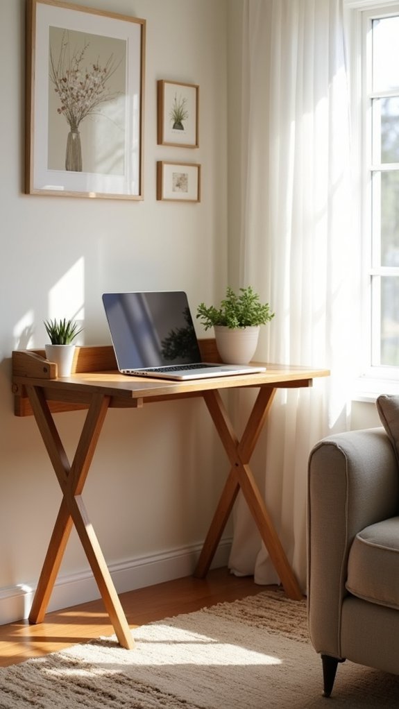 compact foldable desk benefits