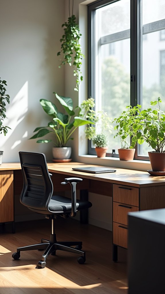 corner desk productivity boost