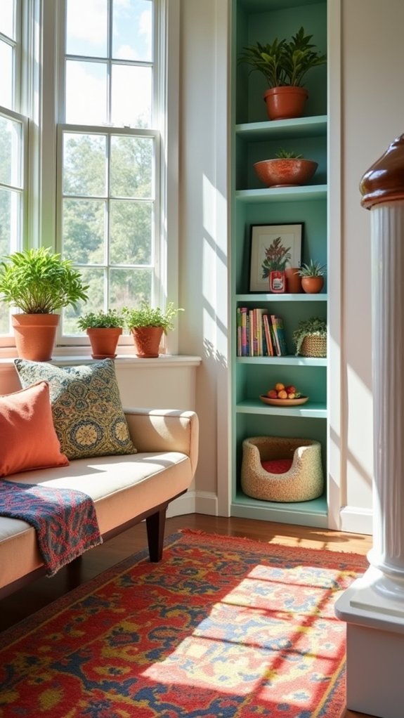 cozy inclusive pet workspace