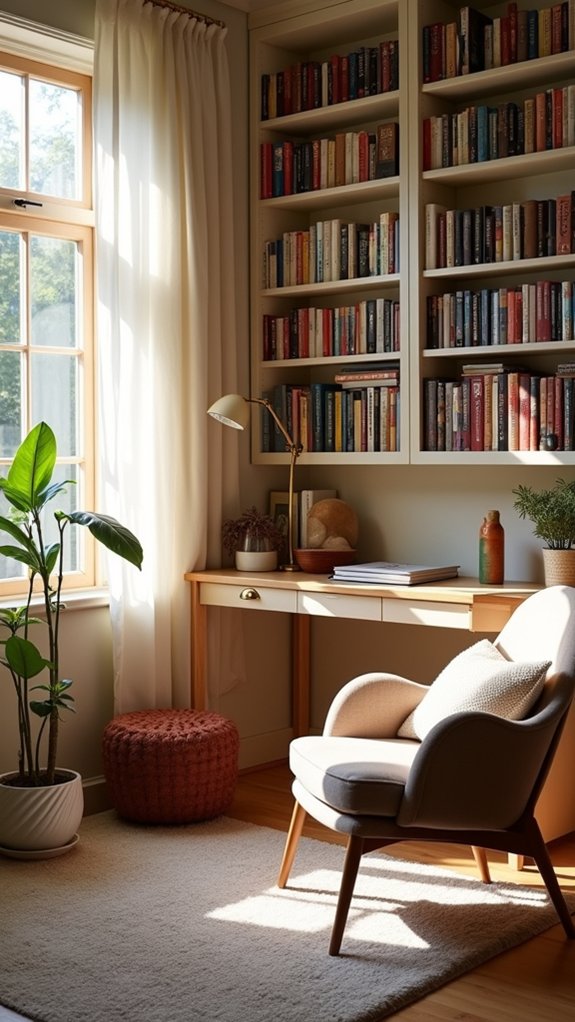 cozy reading nook transformation