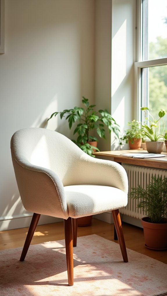 cozy retro nostalgia chair