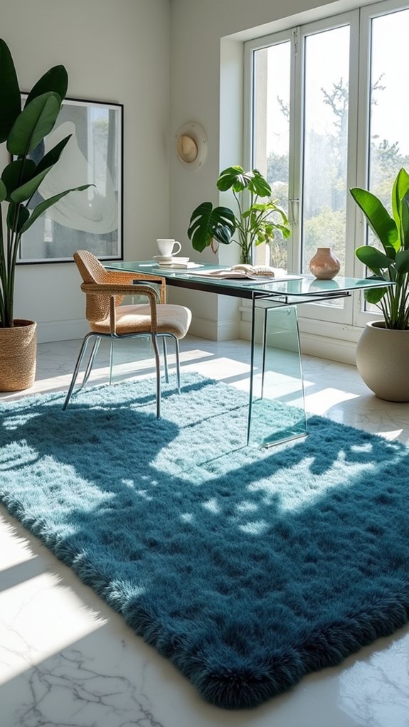 cozy stylish plush rugs