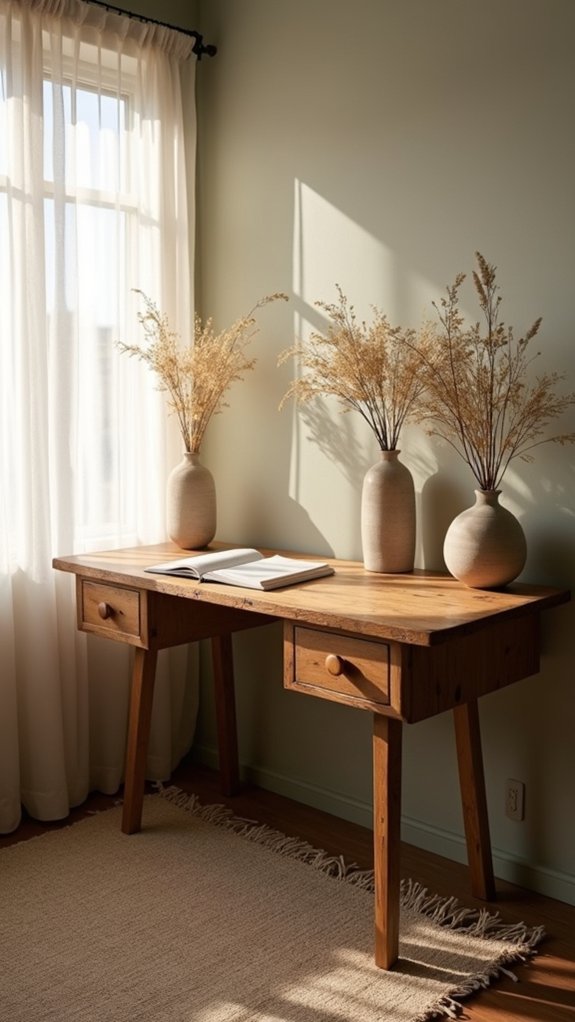 cozy tranquil workspace lighting