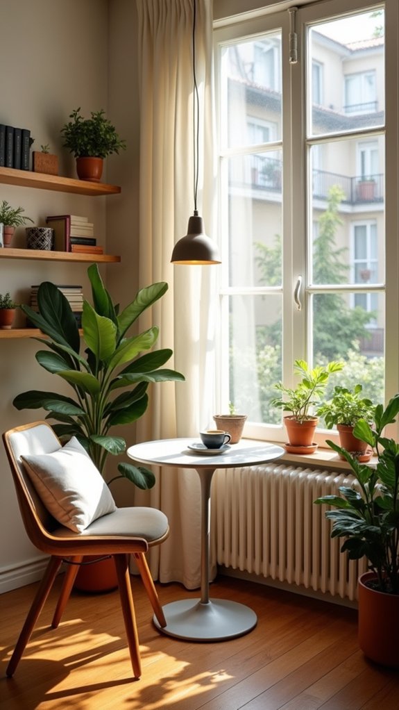 cozy workspace for creativity