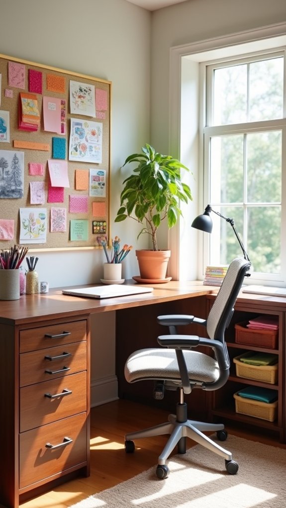 crafting and office organization