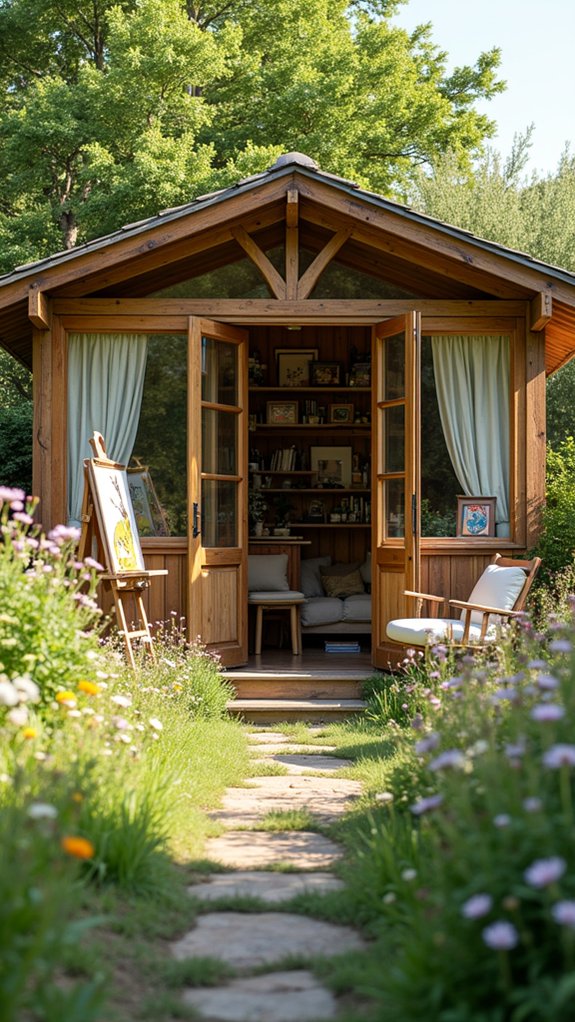 creative garden shed studio