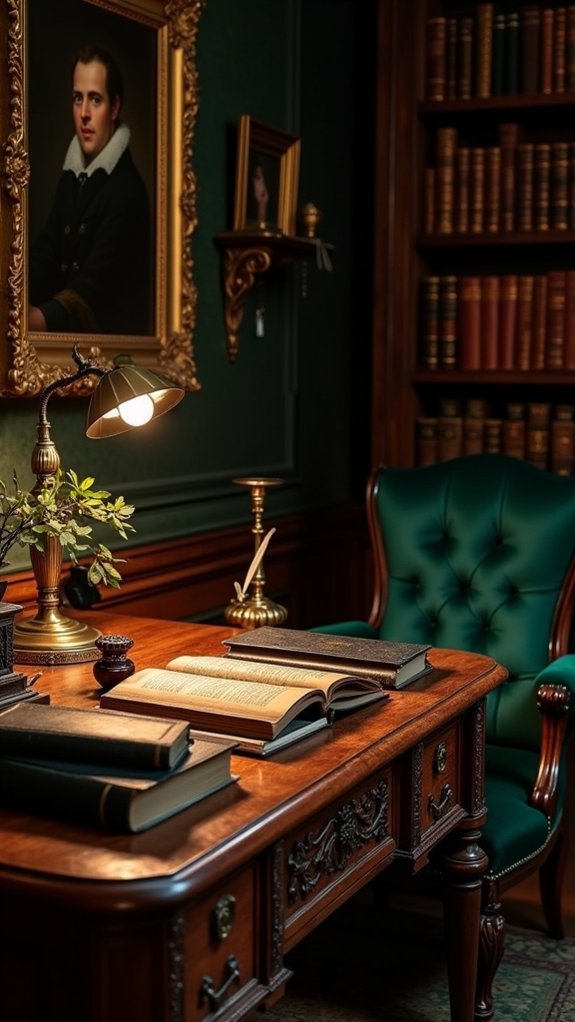 dark wood inspires creativity