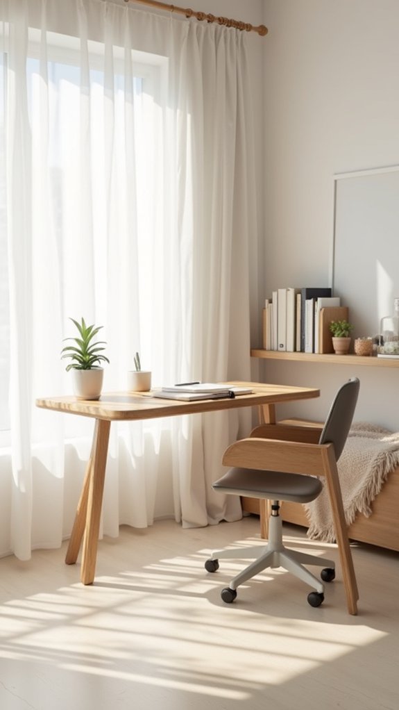 decluttered space enhances productivity