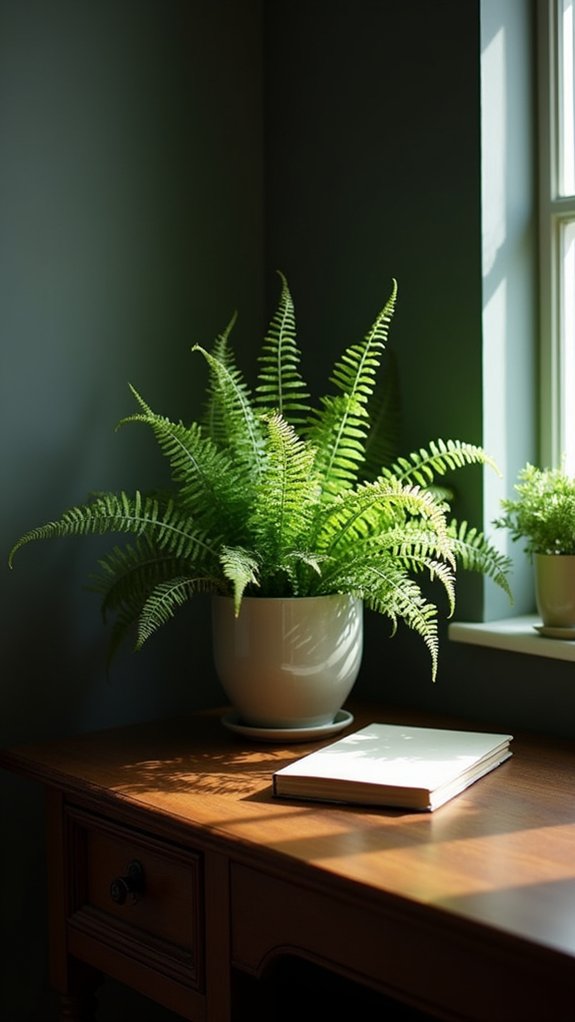 delicate humid loving office plant