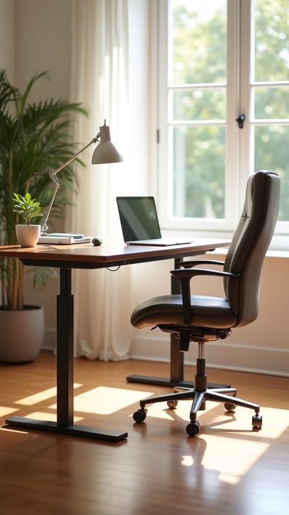 dynamic ergonomic workspace setup