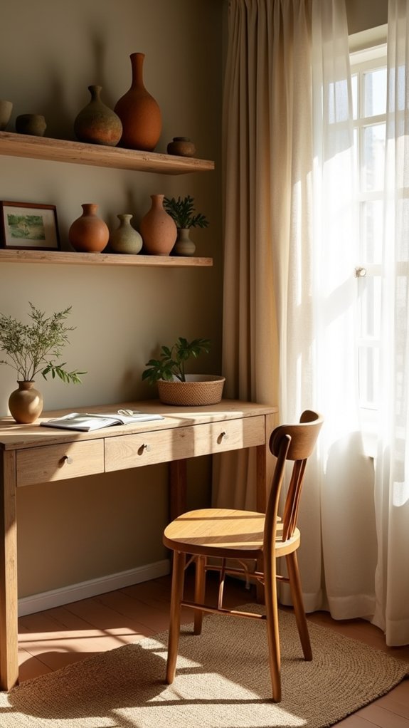 earthy tones for creativity