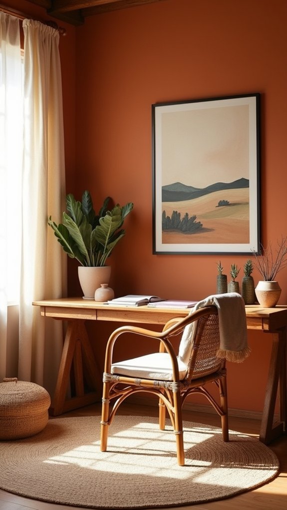 earthy warm color palettes