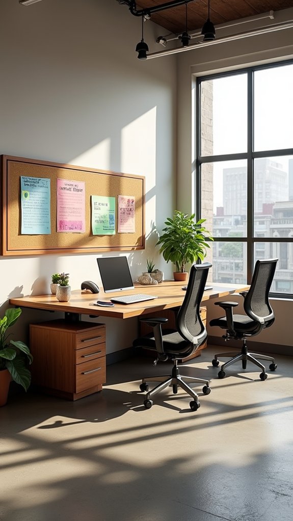 efficient spacious collaborative workspace
