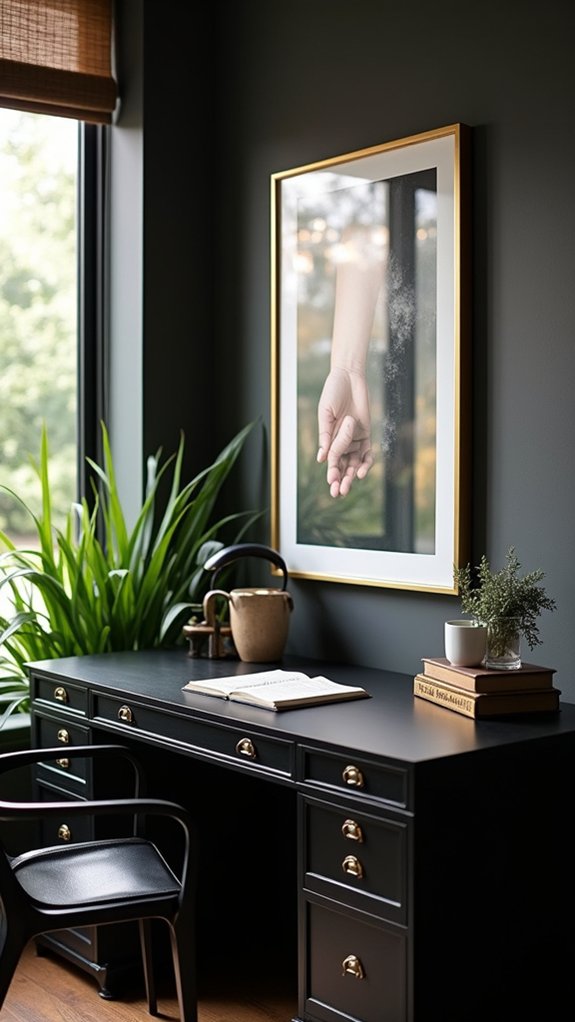 elegant brass picture frames