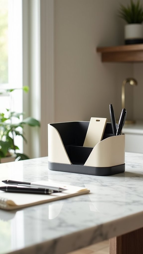 elegant cream and black