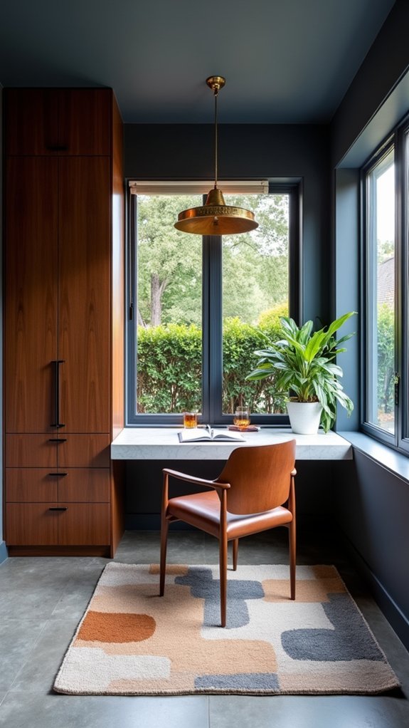 elegant modern work sanctuary