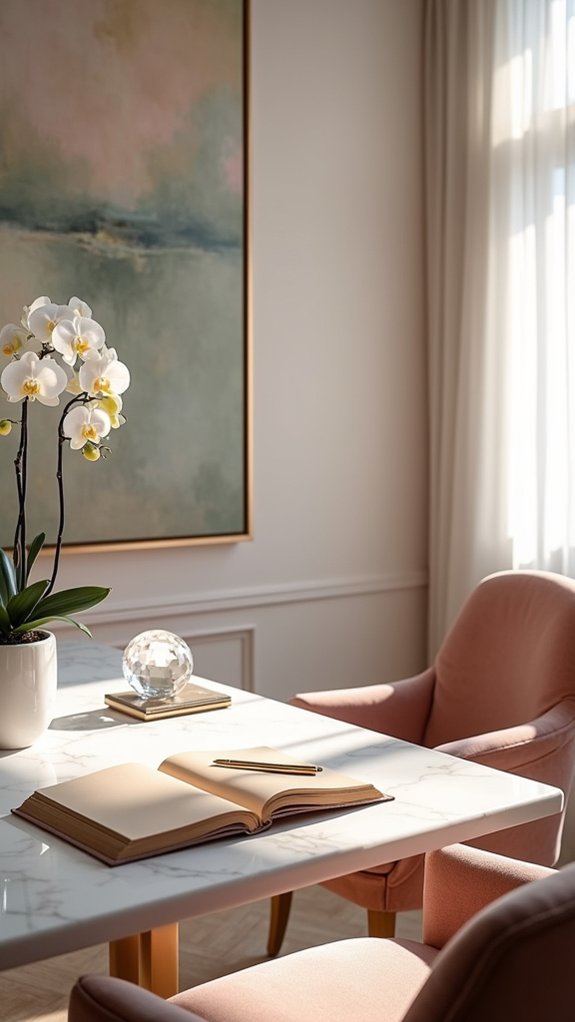 elegant office desk essentials