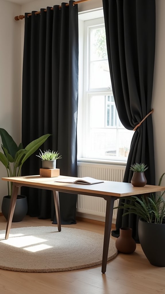 elegant productivity boosting curtains