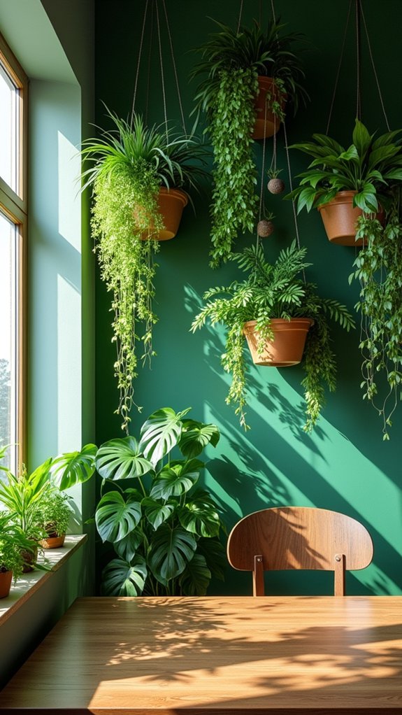 enhancing workspace with greenery