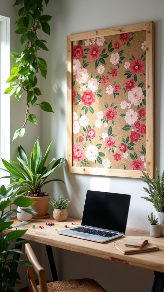 fabric covered bulletin boards
