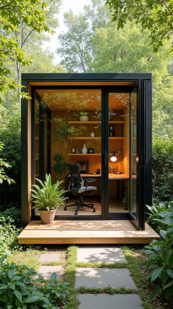 flexible outdoor workspace design