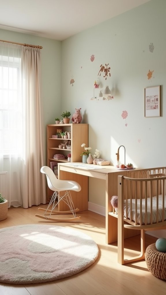 flexible workspace for parenting