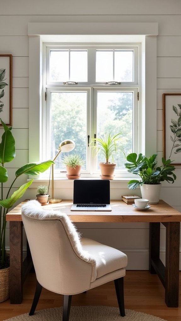 functional and organized workspace