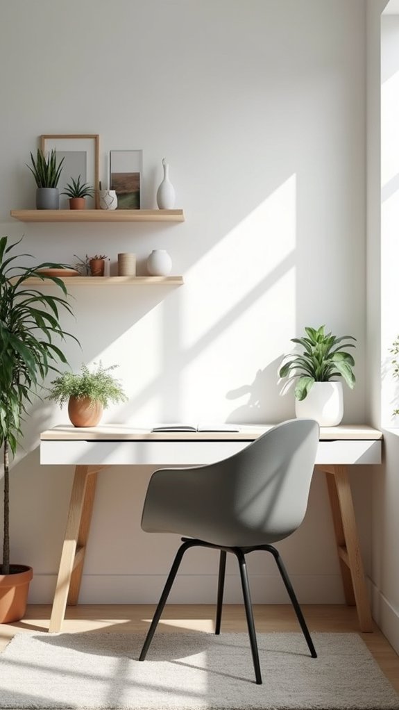 functional minimalist office design